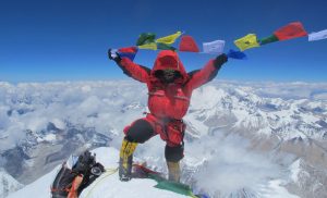 DAZZLING VIEW FROM TOP OF THE WORLD MOUNT EVEREST EXPEDITION